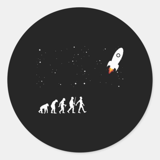 Luftfahrtingenieur Runder Aufkleber (Vorderseite)