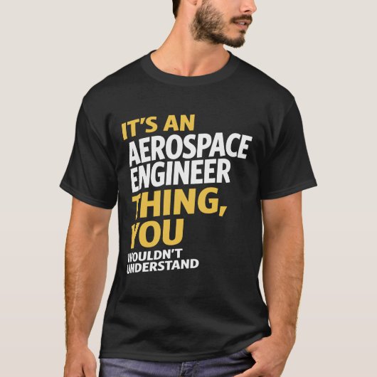 Luftfahrtingenieur T-Shirt (Vorderseite)