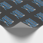 Luftfahrtingenieur-Technik-Uni-Student Geschenkpapier (Ecke)