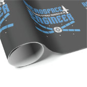 Luftfahrtingenieur-Technik-Uni-Student Geschenkpapier (Rolleneckpunkt)