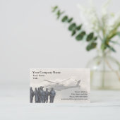 Luftfahrtkarte der Armee Visitenkarte (Stehend Vorderseite)