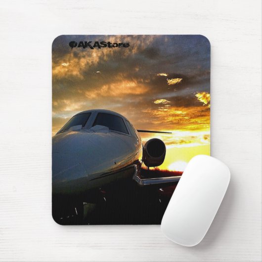LuftfahrtMausunterlage Mousepad (Mit Mouse)