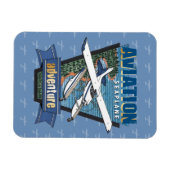 Luftfahrtsegment Magnet (Horizontal)