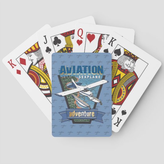Luftfahrtsegment Spielkarten (Rückseite)