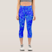 Luftfahrtskartentabelle Capri Leggings (Vorderseite)