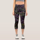 Luftfahrtskartentabelle Capri Leggings (Vorderseite)