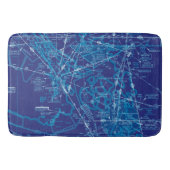 Luftfahrtskizze Badematte (Vorderseite)