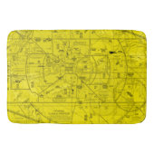 Luftfahrtskizze Badematte (Vorderseite)