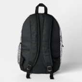 Luftfahrtskizze Bedruckter Rucksack (Rückseite)