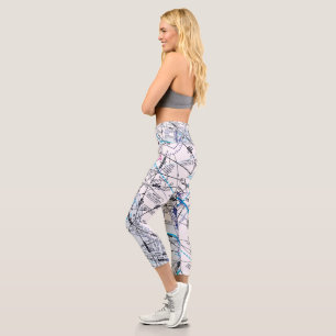 Luftfahrtskizze Capri Leggings