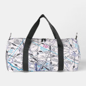 Luftfahrtskizze Duffle Bag (Rückseite)