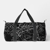 Luftfahrtskizze Duffle Bag (Vorderseite)