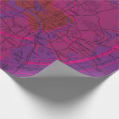 Luftfahrtskizze Geschenkpapier (Ecke)