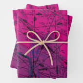 Luftfahrtskizze Geschenkpapier Set (Beispiel)