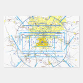 Luftfahrtskizze Geschenkpapier Set (Vorderseite 3)