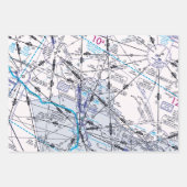 Luftfahrtskizze Geschenkpapier Set (Vorderseite 3)