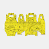 Luftfahrtskizze Geschenkschachtel (Ungefaltet)