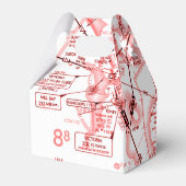 Luftfahrtskizze Geschenkschachtel (Rückseite)