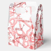 Luftfahrtskizze Geschenkschachtel (Geöffnet)