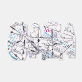 Luftfahrtskizze Geschenkschachtel (Ungefaltet)