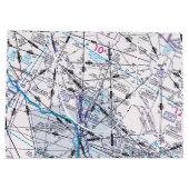 Luftfahrtskizze Große Geschenktüte (Rückseite)