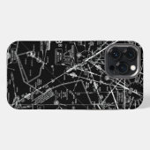 Luftfahrtskizze iPhone Hülle (Rückseite (Horizontal))