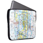 Luftfahrtskizze Laptopschutzhülle (Vorne Rechts)
