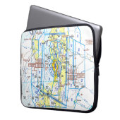 Luftfahrtskizze Laptopschutzhülle (Vorderseite Links)
