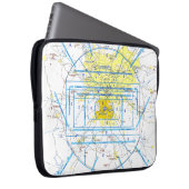 Luftfahrtskizze Laptopschutzhülle (Vorne Rechts)