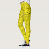 Luftfahrtskizze Leggings (Links)