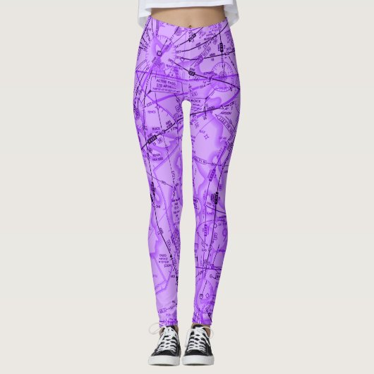 Luftfahrtskizze Leggings (Vorderseite)