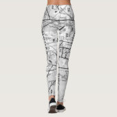 Luftfahrtskizze Leggings (Rückseite)