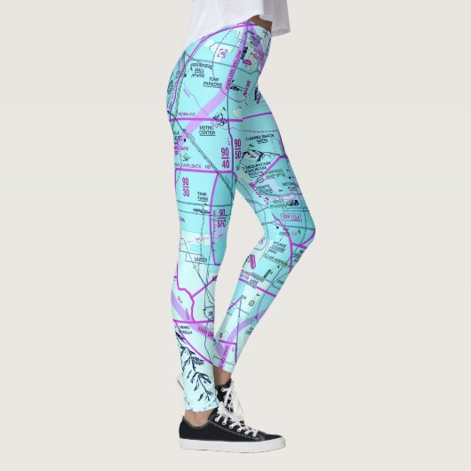 Luftfahrtskizze Leggings (Rechts)