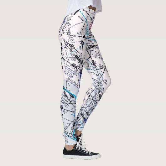 Luftfahrtskizze Leggings (Rechts)