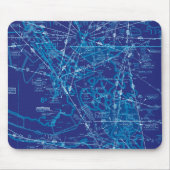 Luftfahrtskizze Mousepad (Vorne)