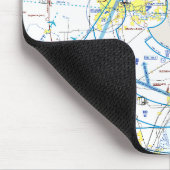 Luftfahrtskizze Mousepad (Ecke)