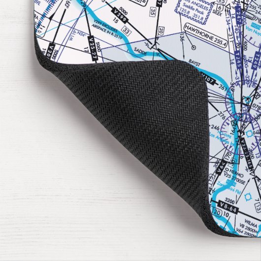 Luftfahrtskizze Mousepad (Ecke)