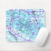 Luftfahrtskizze Mousepad (Mit Mouse)