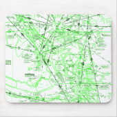 Luftfahrtskizze Mousepad (Vorne)