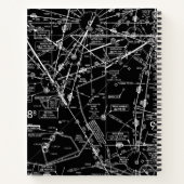 Luftfahrtskizze Notizblock (Rückseite)