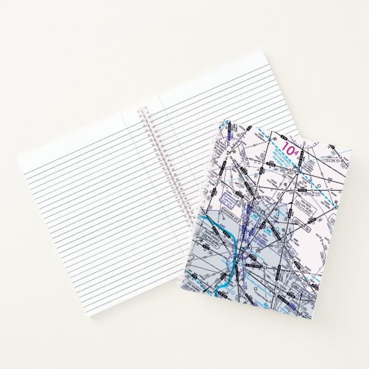 Luftfahrtskizze Notizblock (Innenseite)