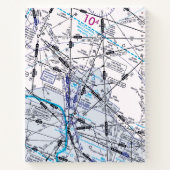 Luftfahrtskizze Notizblock (Rückseite)