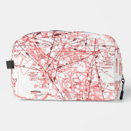 Luftfahrtskizze Waschbeutel