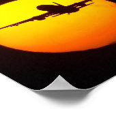 LUFTFAHRTSONNE POSTER (Ecke)