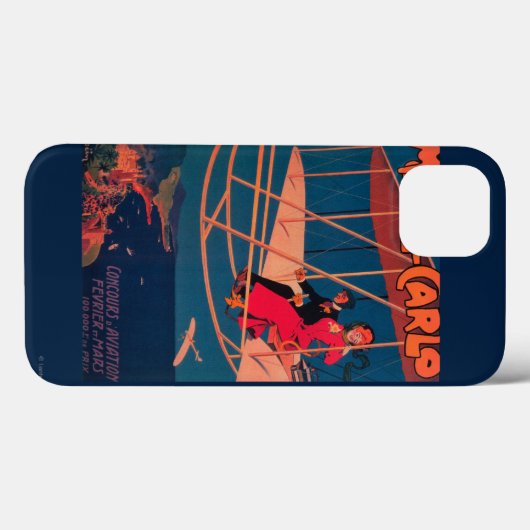 Luftfahrtsportplakat Case-Mate iPhone Hülle (Rückseite (Horizontal))