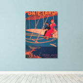 Luftfahrtsportplakat Leinwanddruck (Insitu (Holzboden))