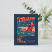 Luftfahrtsportplakat Postkarte (Stehend Vorderseite)