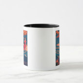 Luftfahrtsportplakat Tasse (Zentrum)