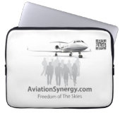 Luftfahrtsynergie - Laptop-Sieb 13" Laptopschutzhülle (Vorderseite)