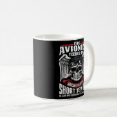 Luftfahrttechniker Avioniker T Kaffeetasse (VorderseiteRechts)